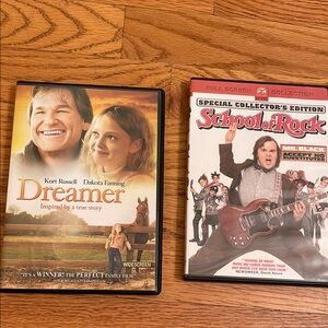 Dreamer and School of Rock DVD Set